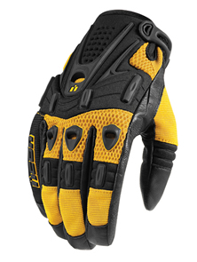 Icon Tarmac V.3 Yellow Gloves